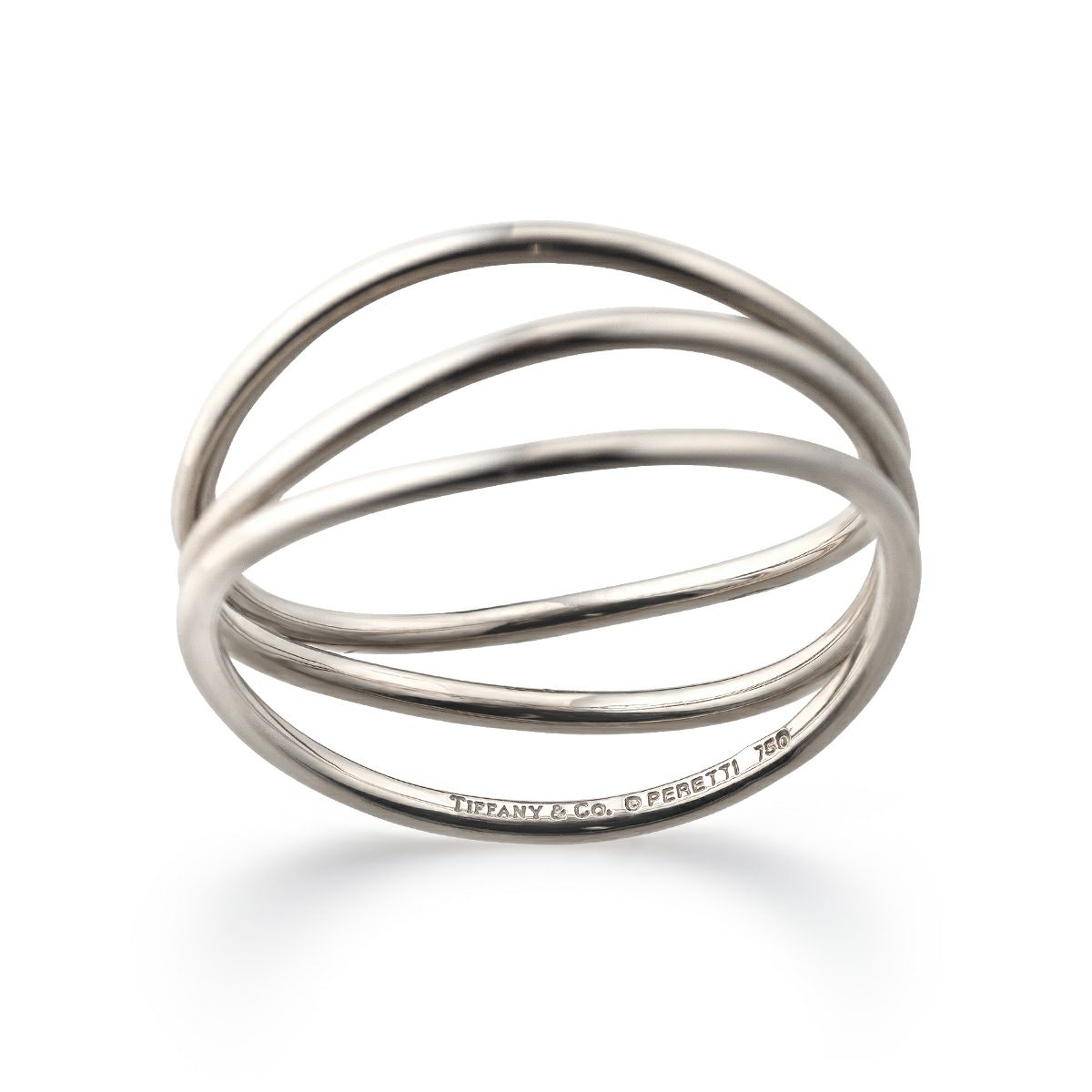 ティファニー ウェーブ 3ロウ リング 〈エルサ ペレッティ