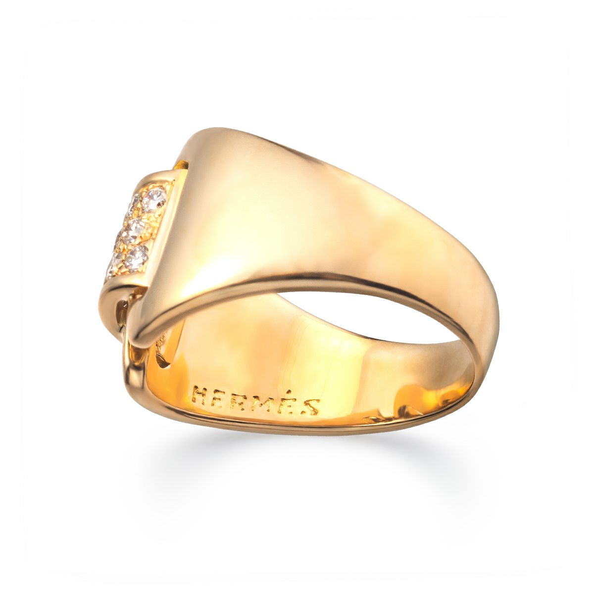 エルメス HERMES シュロワ リング 表記サイズ50 10号 ヴィンテージ エルメス HERMES シュロワ リング 表記サイズ50 10号 ヴィンテージ