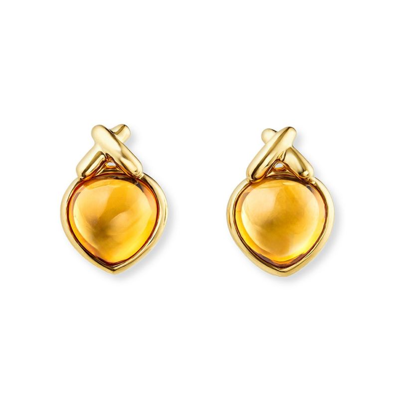 タサキ シトリン ピアス | アラジン ONLINE SHOP