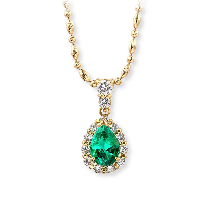 K18 エメラルド ネックレス K18 エメラルド ネックレス | アラジン ONLINE SHOP