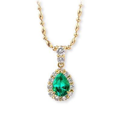 K18 エメラルド ネックレス | アラジン ONLINE SHOP
