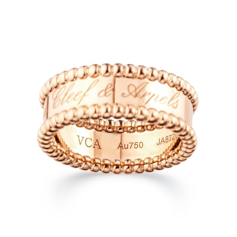 Van Cleef & Arpels リング ペルレ シニアチュール 11号 国内直営【Van