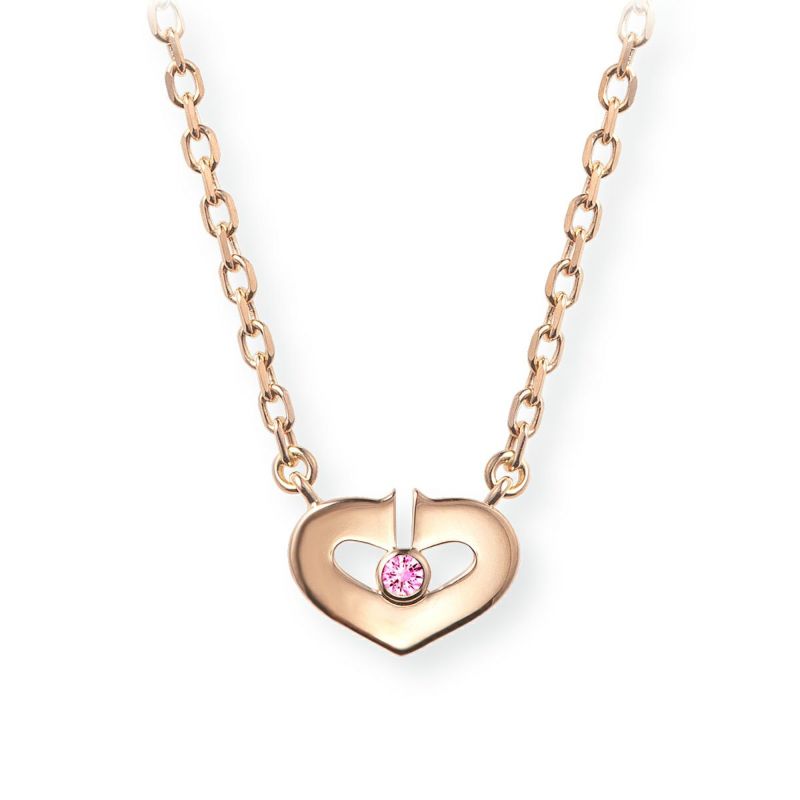 カルティエcハートリング　ピンクサファイア52 カルティエ Cartier ラブリング フル ピンクサファイア ピンクゴールド