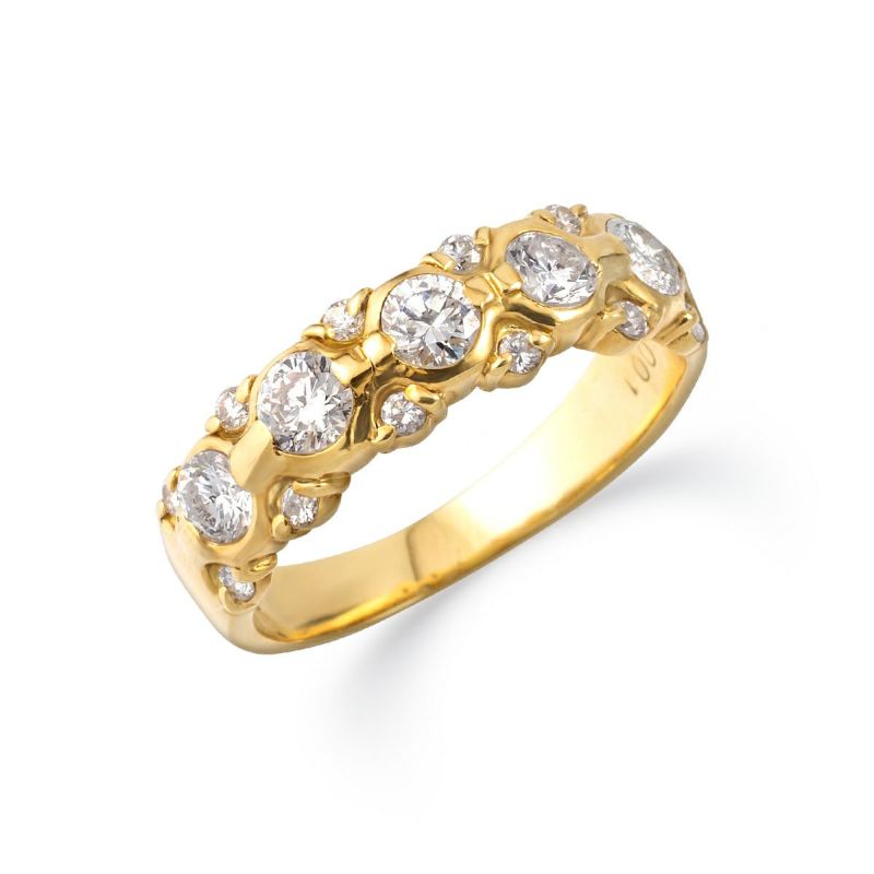 K18ダイヤモンドリング K18 ダイヤモンド リング | アラジン ONLINE SHOP