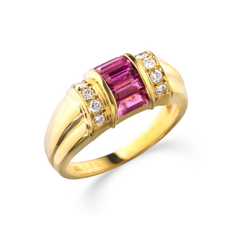 K18 ピンクトルマリン リング | アラジン ONLINE SHOP